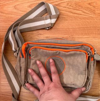 Bandolera Coronel Tapiocca Beige/Naranja