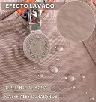 Bandolera Coronel Tapiocca Beige/Naranja