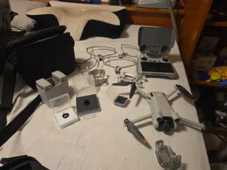 Dji Mini 3 Pro con 3 baterías  y rc1