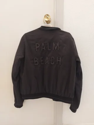 Chaqueta Okeysi azul forro rosa