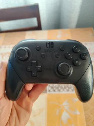 Mando Pro Nintendo Switch Negro
