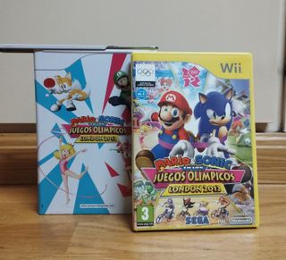 Lata Wii Mario & Sonic J. Olímpicos Londres 2012
