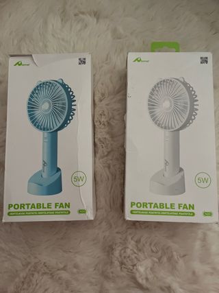 Ventilador Portátil Aome 5W (2 unidades)