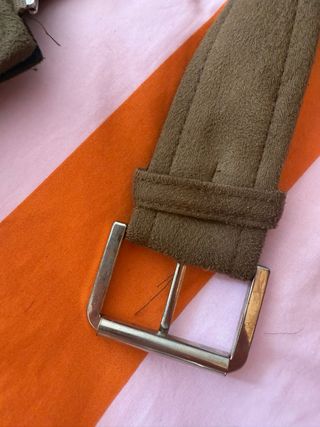 Chaqueta Zara efecto ante marrón