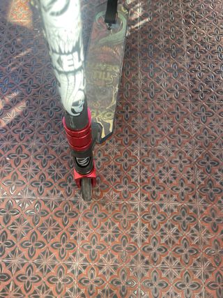 Patinete Freestyle Oxelo Negro y Rojo