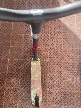 Patinete Freestyle Oxelo Negro y Rojo