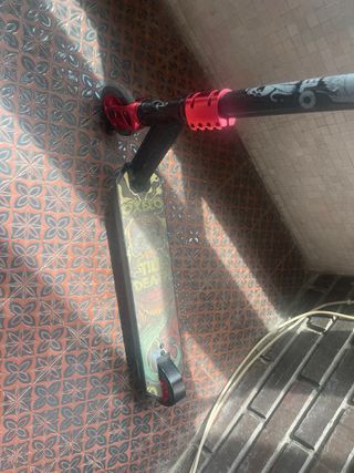 Patinete Freestyle Oxelo Negro y Rojo