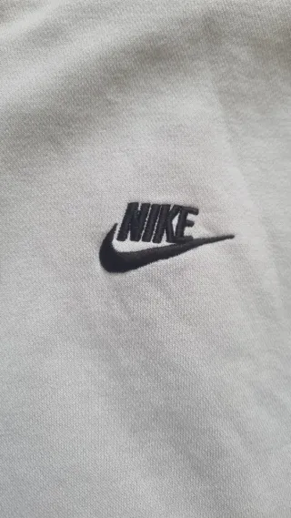 Nike Hoodie Size M White Swoosh Essentil Pullover