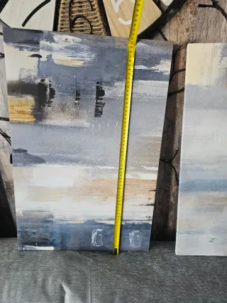 3 Cuadros Abstractos Modernos