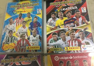 Cambio Lote albumes y cromos Adrenalyn