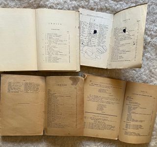 Lote 4 Libros Antiguos: Lengua, Gramática, Ortogr.