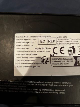 Pantalla Moto CarPlay Android Auto