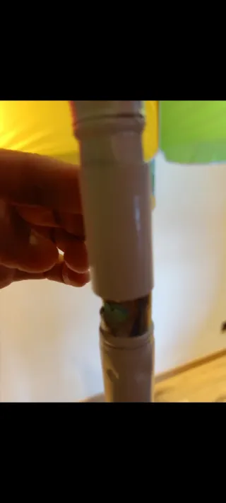 Sombrilla de playa multicolor