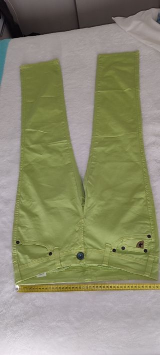 Pantalones Lois Talla 34 Verdes Sin Estrenar