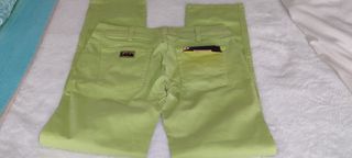 Pantalones Lois Talla 34 Verdes Sin Estrenar