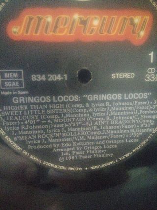 Vinilo Gringos Locos