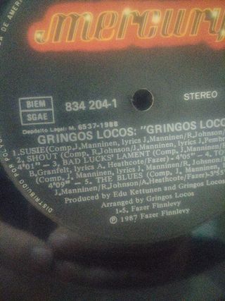Vinilo Gringos Locos