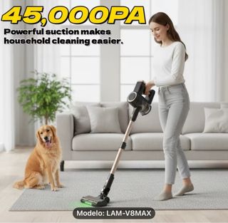 Aspiradora Inalámbrica V8MAX 45KPA
