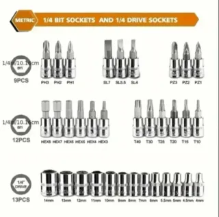 Maletín Caja Herramientas 46 Piezas