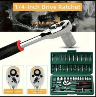 Maletín Caja Herramientas 46 Piezas