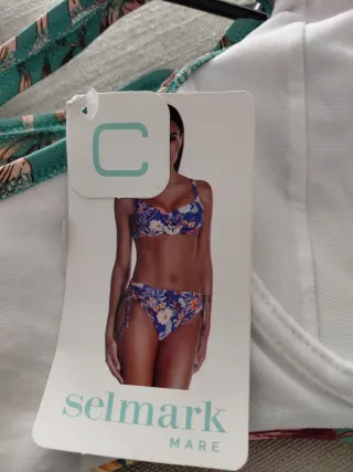 Bikini verde estampa