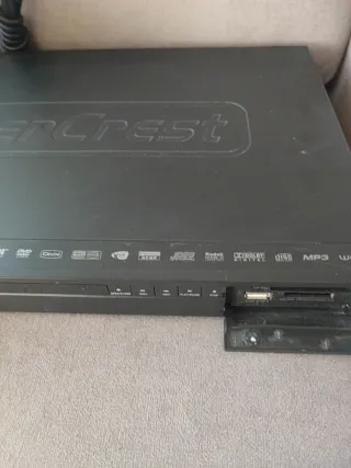 Reproductor CD/DVD SilverCrest Negro