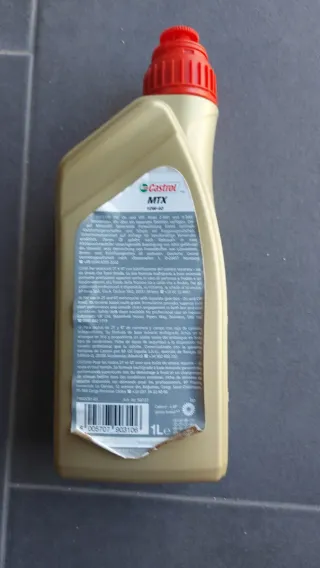 Óleo Transmissão Castrol MTX 10W-40 1L