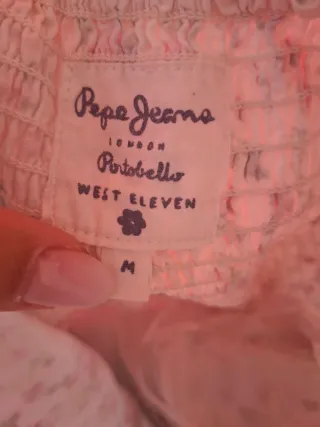 Vestido Pepe Jeans floral blanco