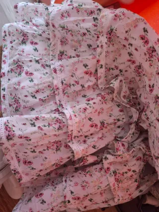 Vestido Pepe Jeans floral blanco