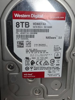 Synology DS218j + 16TB WD Red NAS