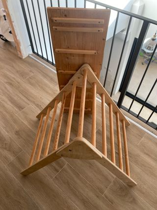 Triángulo Pikler madera motricidad