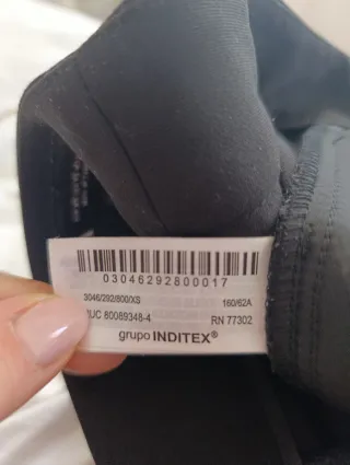 Pantalones Zara Talla XS Negros Nuevos