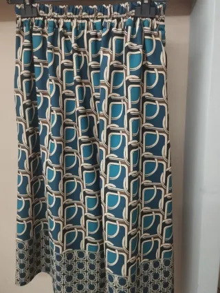 Gonna fantasia geometrica