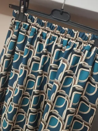 Gonna fantasia geometrica