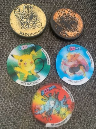 Tazos Pokémon Boomer 2001 Nintendo