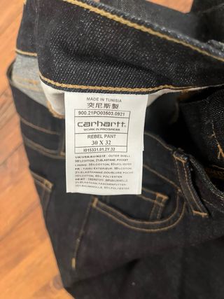 Carhartt Jeans 30x32 Azul