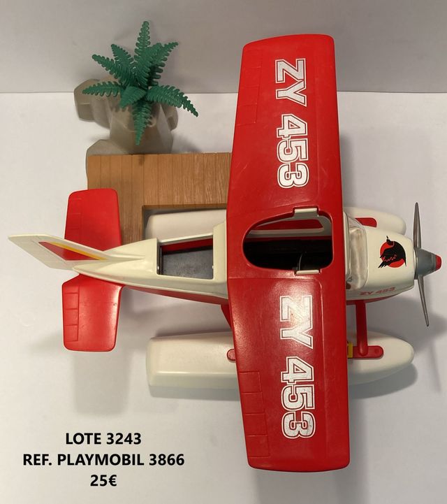 Lote 3243 Playmobil R. 3866 Hidroavión de aventura