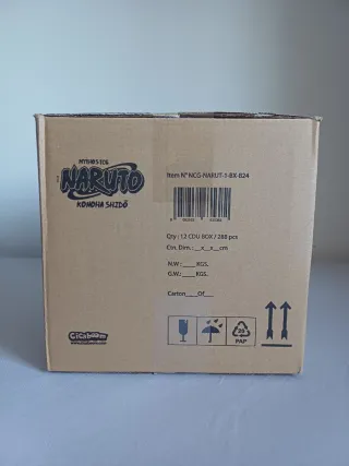 Naruto Mythos TCG Case Sealed First Edition ENG