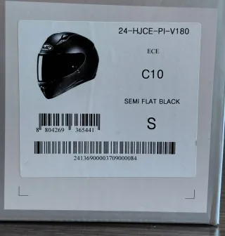 Casco Moto Integral HJC C10 Negro Talla S