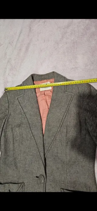 Blazer Iceberg Talla M Gris Rosa