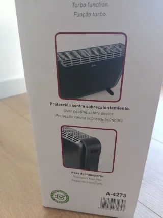 Convector Jata C214T Turbo 2000W