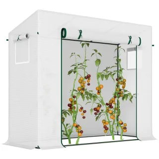 Invernadero Exterior con Ventanas