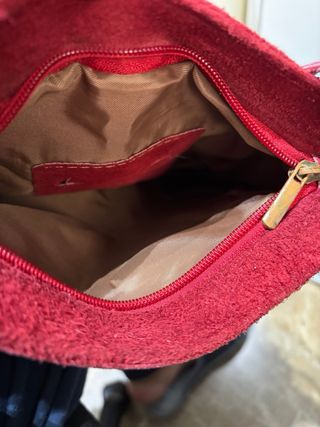 Bolso bandolera cuero flecos 004