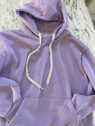 Felpa oversize lilla