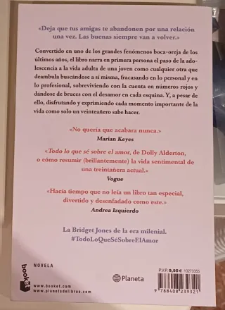 Todo lo que sé sobre el amor