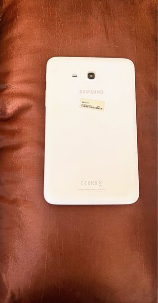 Tablet Samsung Blanca con Cargador