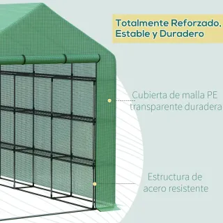 Invernadero 4 Estantes Exterior