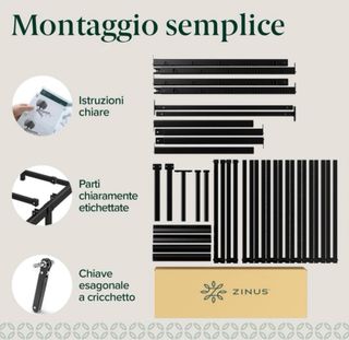 Somier Matrimonio 135x190 Metal Negro. Nuevo.