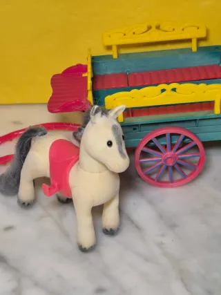 Carrozza Sylvanian Families con Cavallo