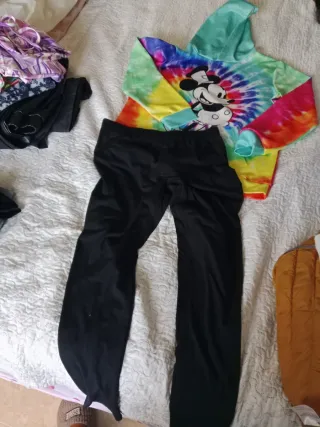 Conjunto Sudadera Mickey Tie Dye y Leggings